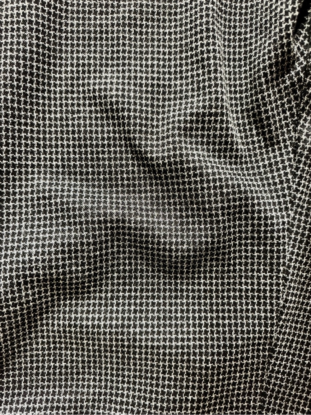 Penningtons Houndstooth Pull-On Knit Pants Black White Plus Size 3X - Picture 4 of 5